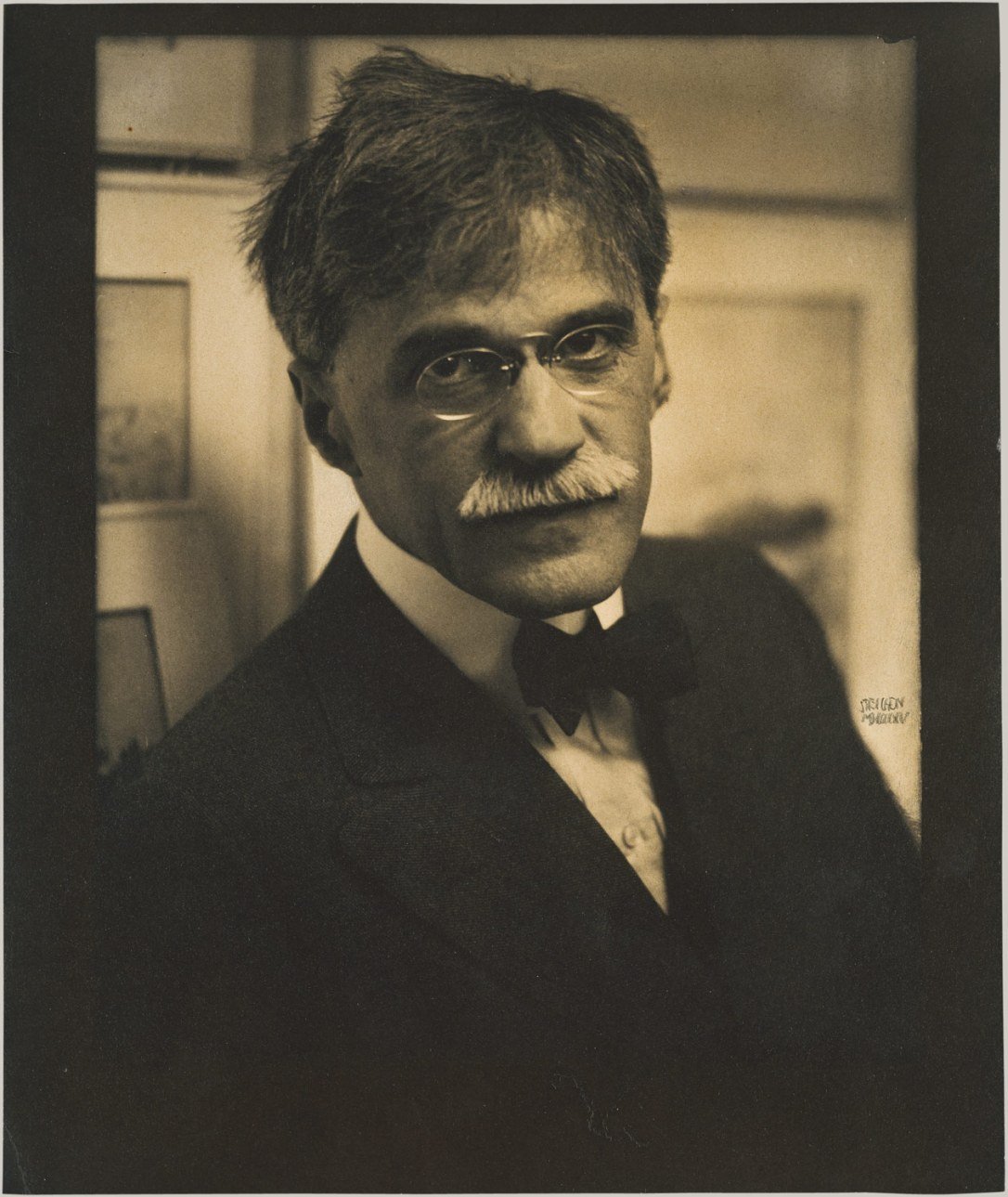 Retrato del fotógrafo Alfred Stieglitz