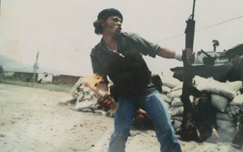 “Hombre molotov” (Susan Meiselas, Nicaragua, 1979)