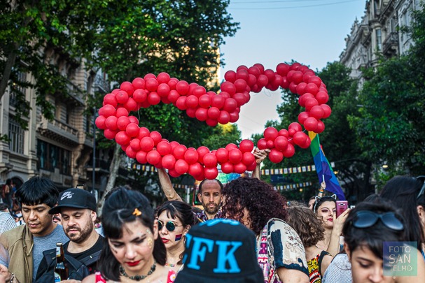 Manifestación por el Orgullo Gay en Buenos Aires
