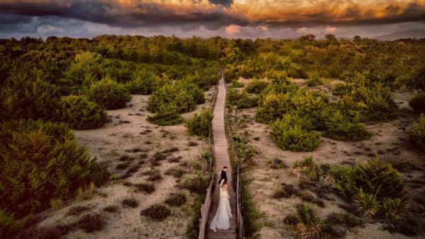 Las mejores fotografías de bodas realizadas con dron