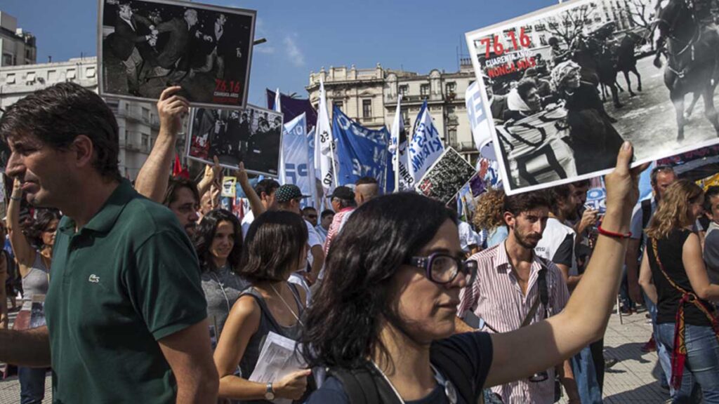 Marcha 24 de Marzo en Buenos Aires 2022