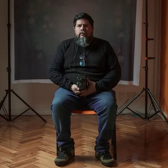 Juan Pablo Librera fotografo fundador de foto san telmo